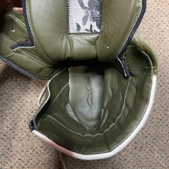 Rick Owens FW21 Geobasket in Long Pony Hair - Picture 10 of 13